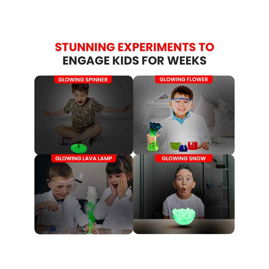 Smartivity Magical Glow In The Dark Science Experiment Kit - Smrt1214