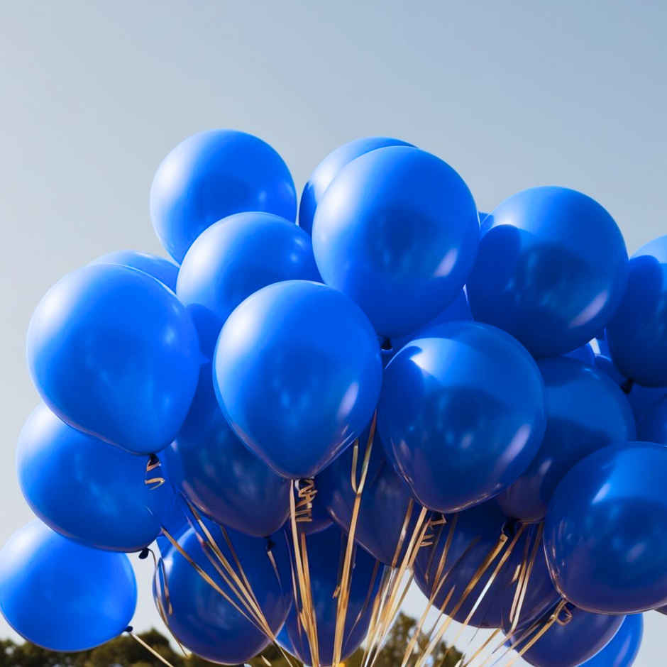 Let's Vybe Balloon Blue