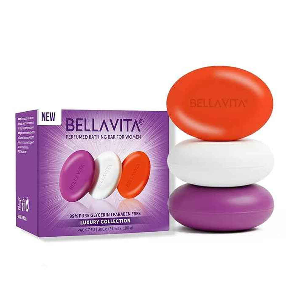 Bella Vita Perfumed Bathing Soap For Women 3 X 100 gm