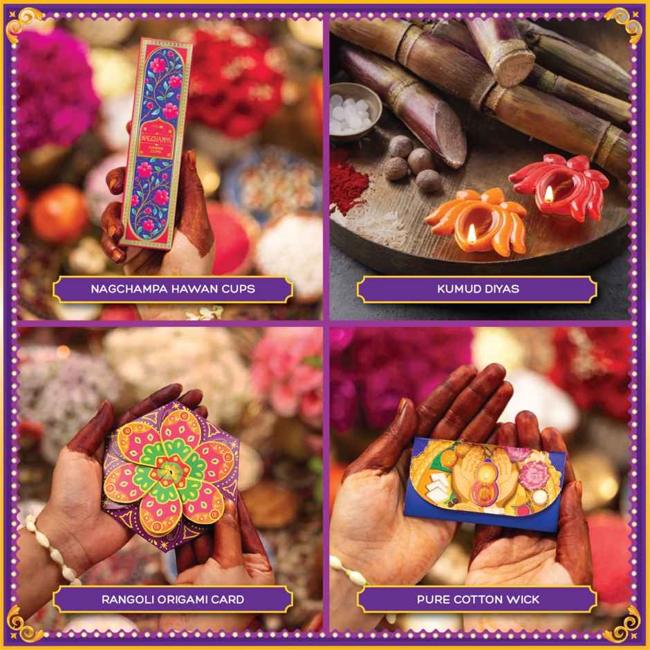 Phool Shubh Deepawali Gift Box | Diwali Gift Hamper