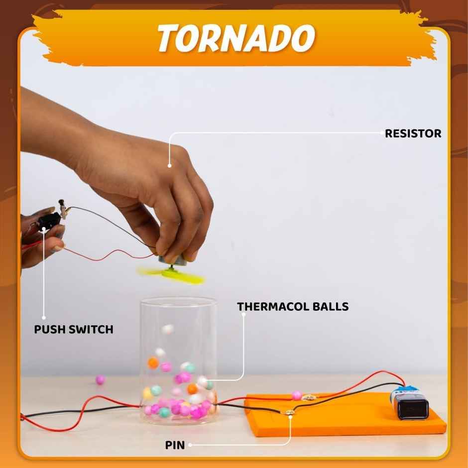Physics Wallah Science Kit for School Projects Age 8 - 15 Years Old | 100+ Science Experiments