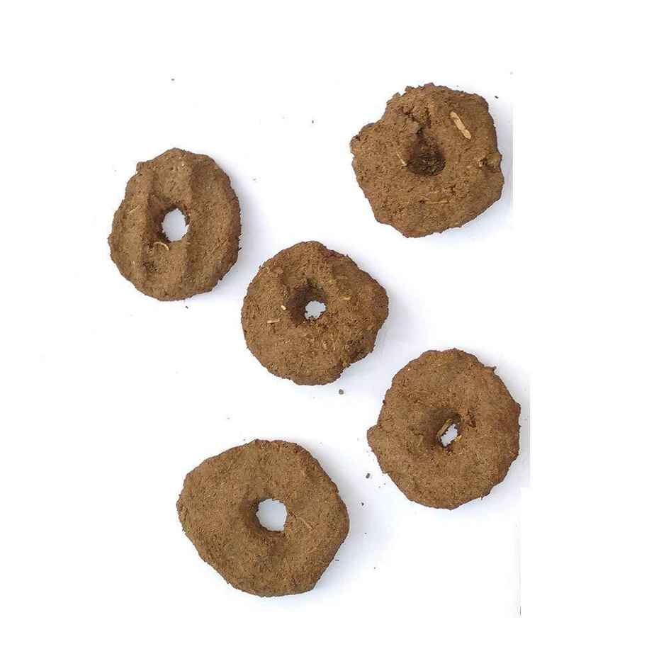Cow Dung Badkulla Mala for Holi/Gobar Badkulle/Badkulaya Holi