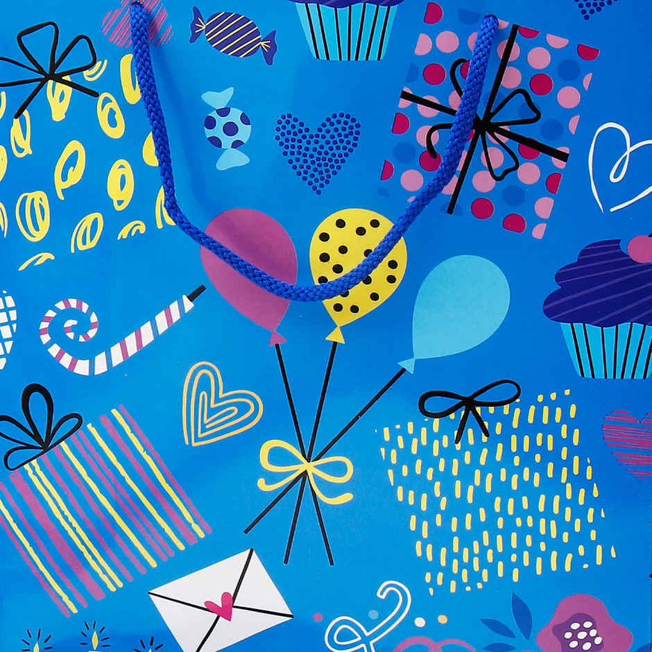 Archies Birthday Bash Print Paper Bag | Large