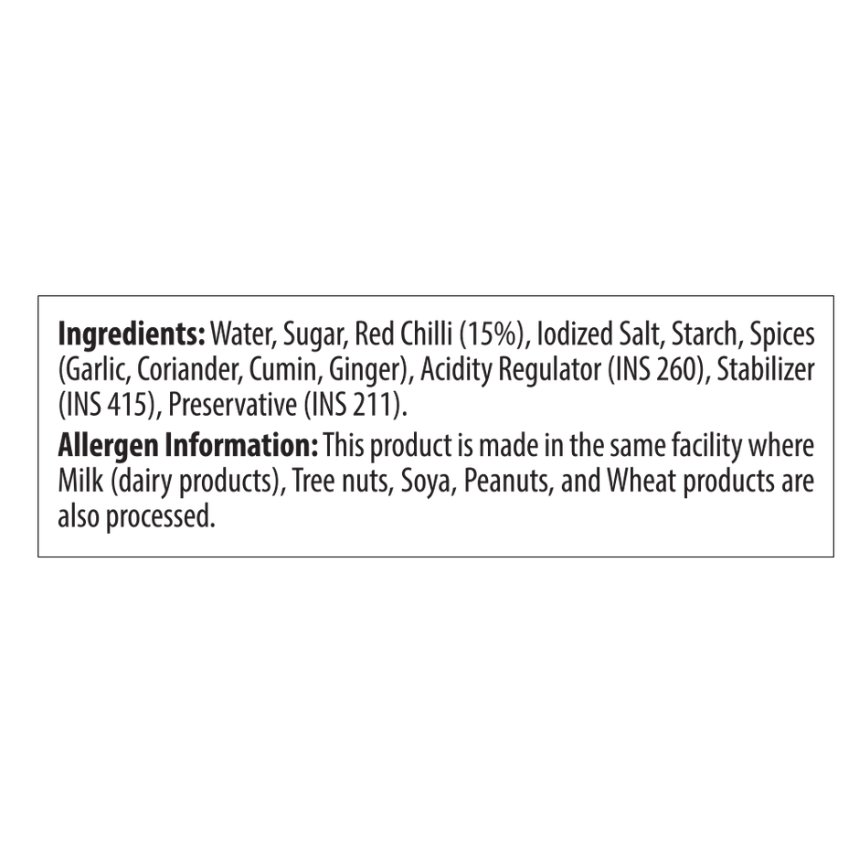 Keya Red Chilli Sauce