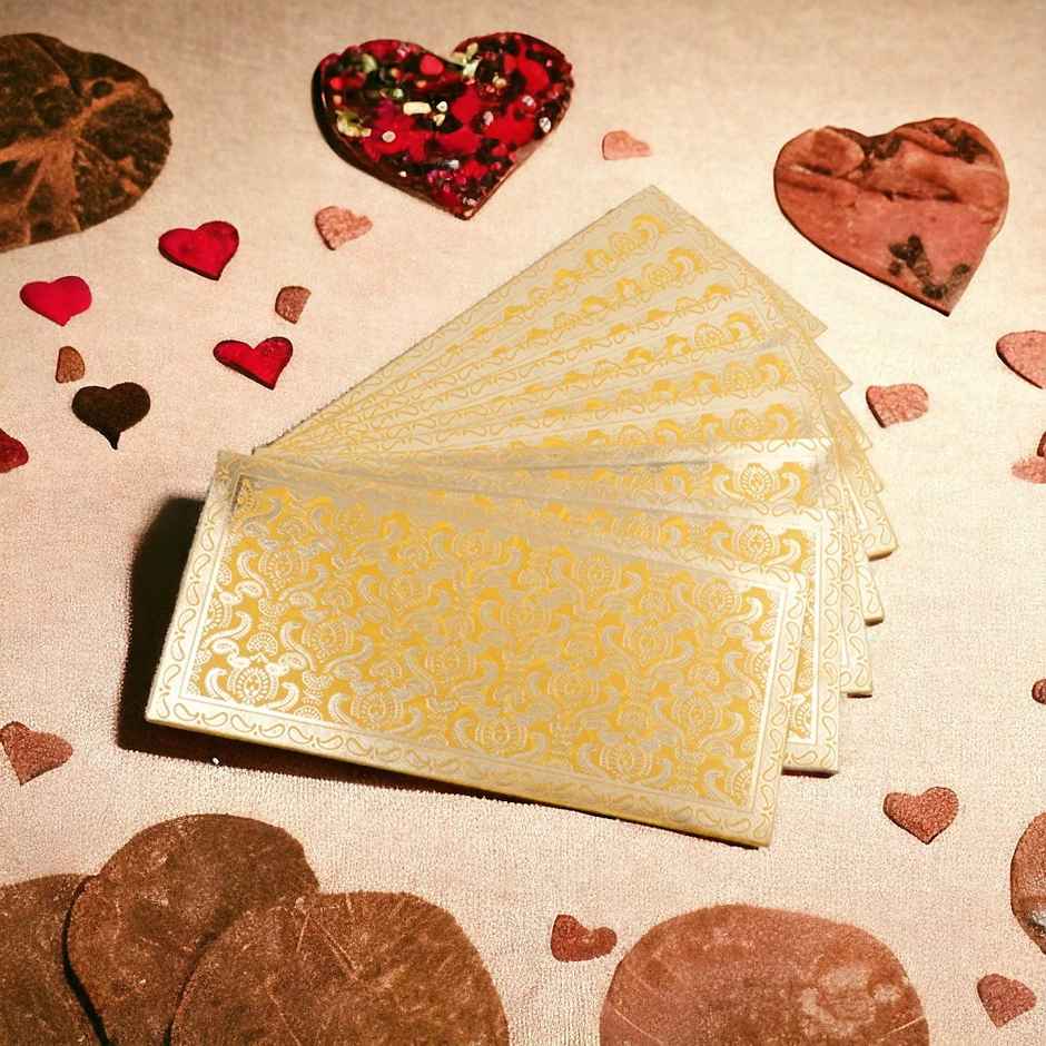 Shagun Envelope | Assorted Designs | Yellow | Archies