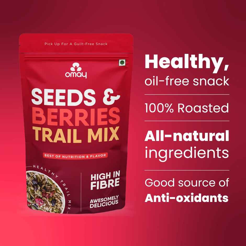 Omay FOODs Seeds & Berries Trail Mix Mini Pack