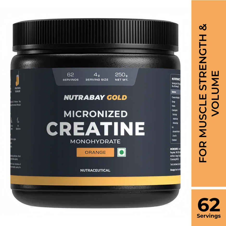 Nutrabay Gold Micronized Creatine Orange