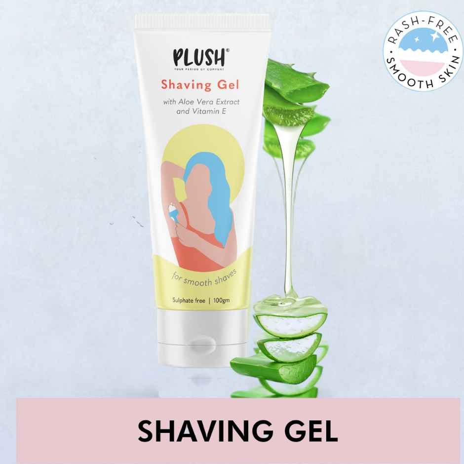 Plush All Natural Shaving Gel For Women