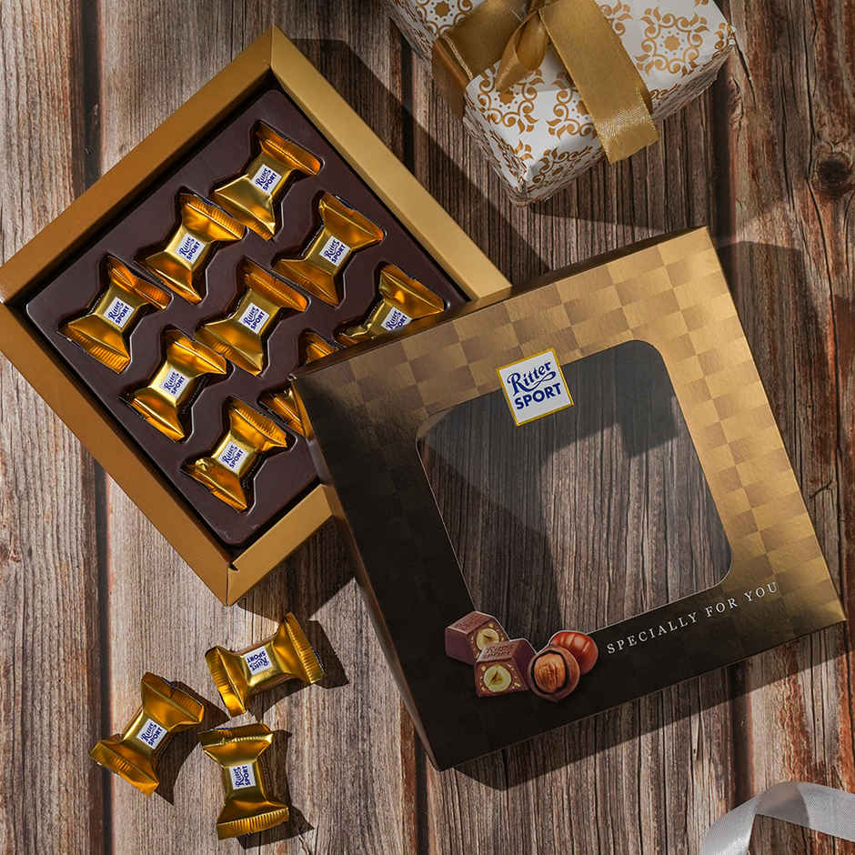 Ritter Sport Hazelnut Imported Chocolate Gift Box