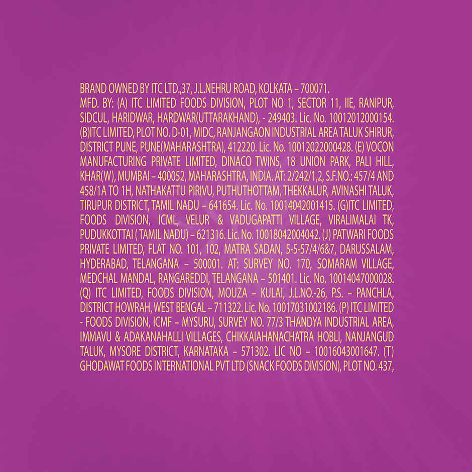 Bingo! Original Style Salt Sprinkled - Flat Cut Salted Potato Chips Pack for Snacks Combo