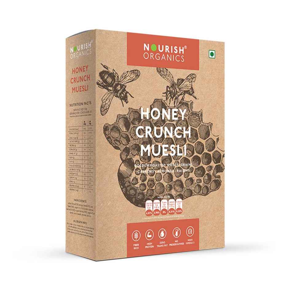 Nourish Organics Honey Crunch Muesli