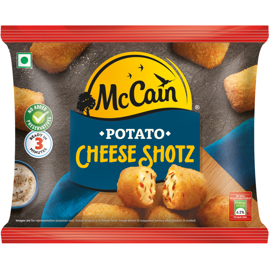 McCain Potato Cheese Shotz | Party Snack