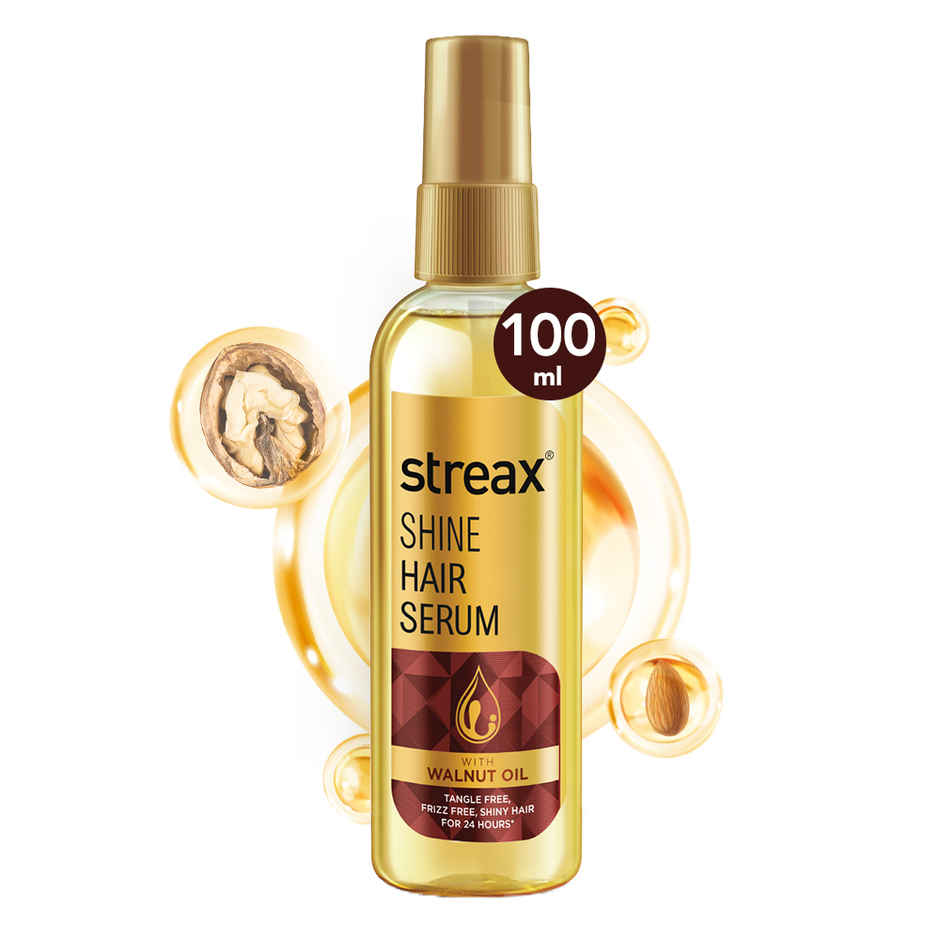 Streax Hair Serum vitalised with Walnut Oil