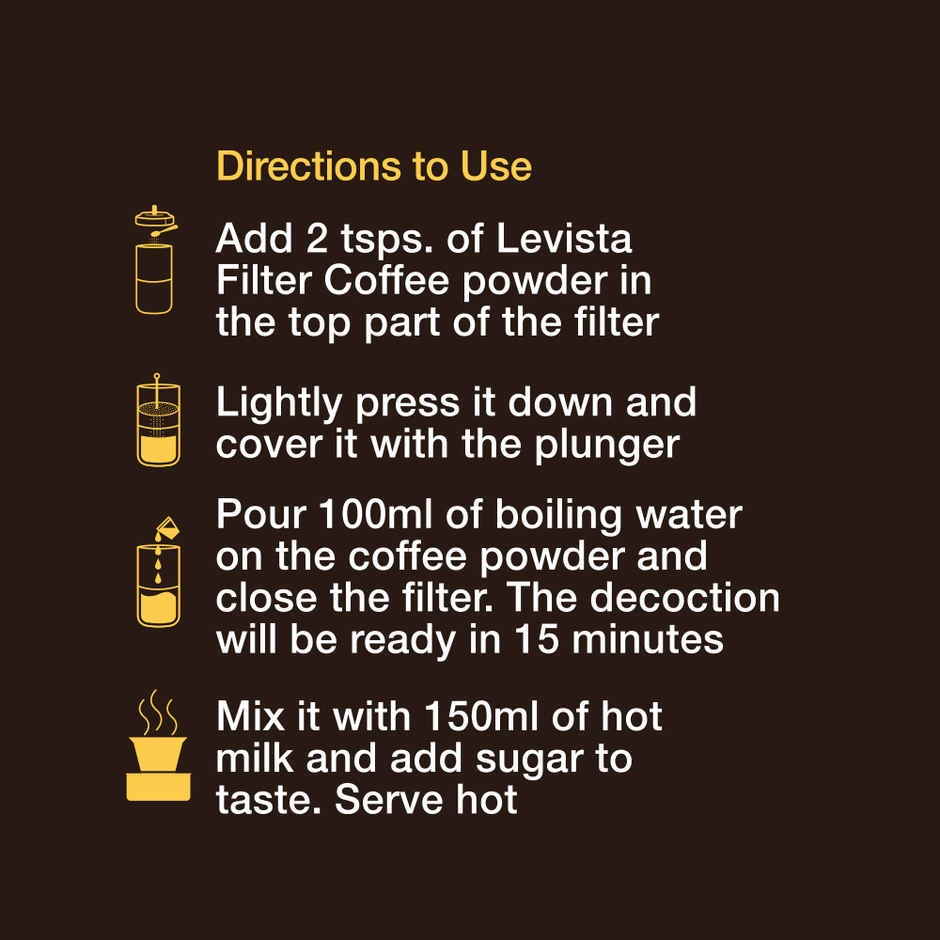 Levista Roast & Ground Filter Coffee 80:20
