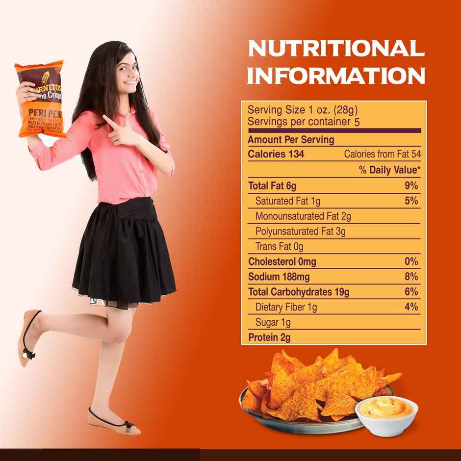 Cornitos Nachos Peri Peri Snack