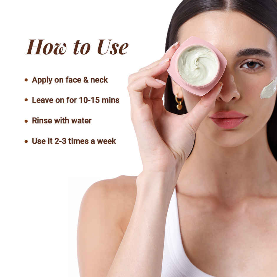 Be Neude Instant Detanning + Hydrating + Brightening Face Mask, Dry Skin Friendly | Unmask