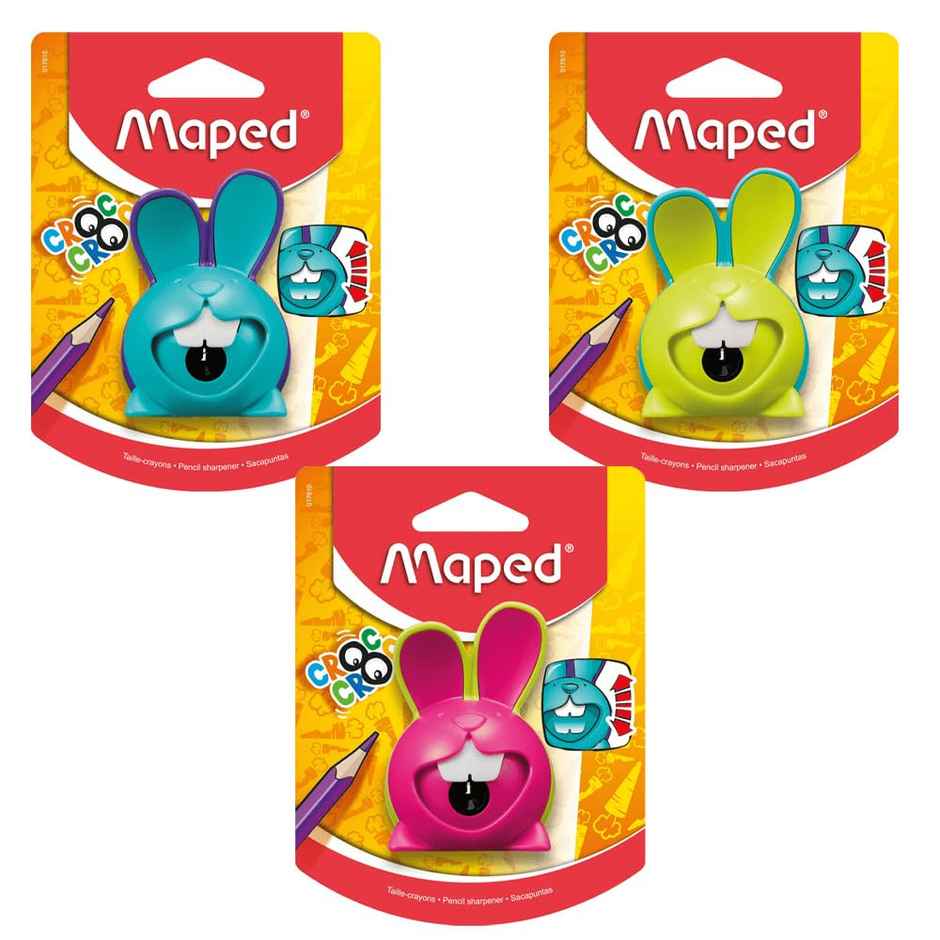 Maped Croc Croc 1 Hole Pencil Sharpener For Kids