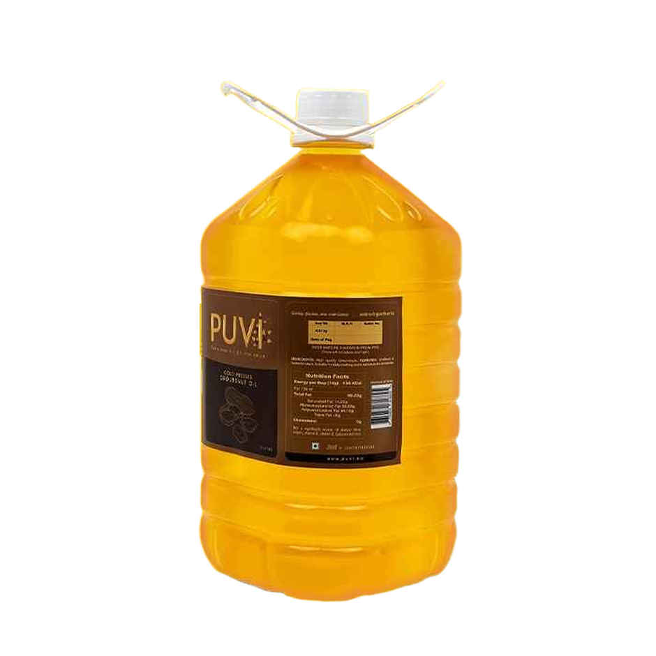 Puvi Groundnut (Peanut) Cold Pressed Oil | Healthy Cooking Oil