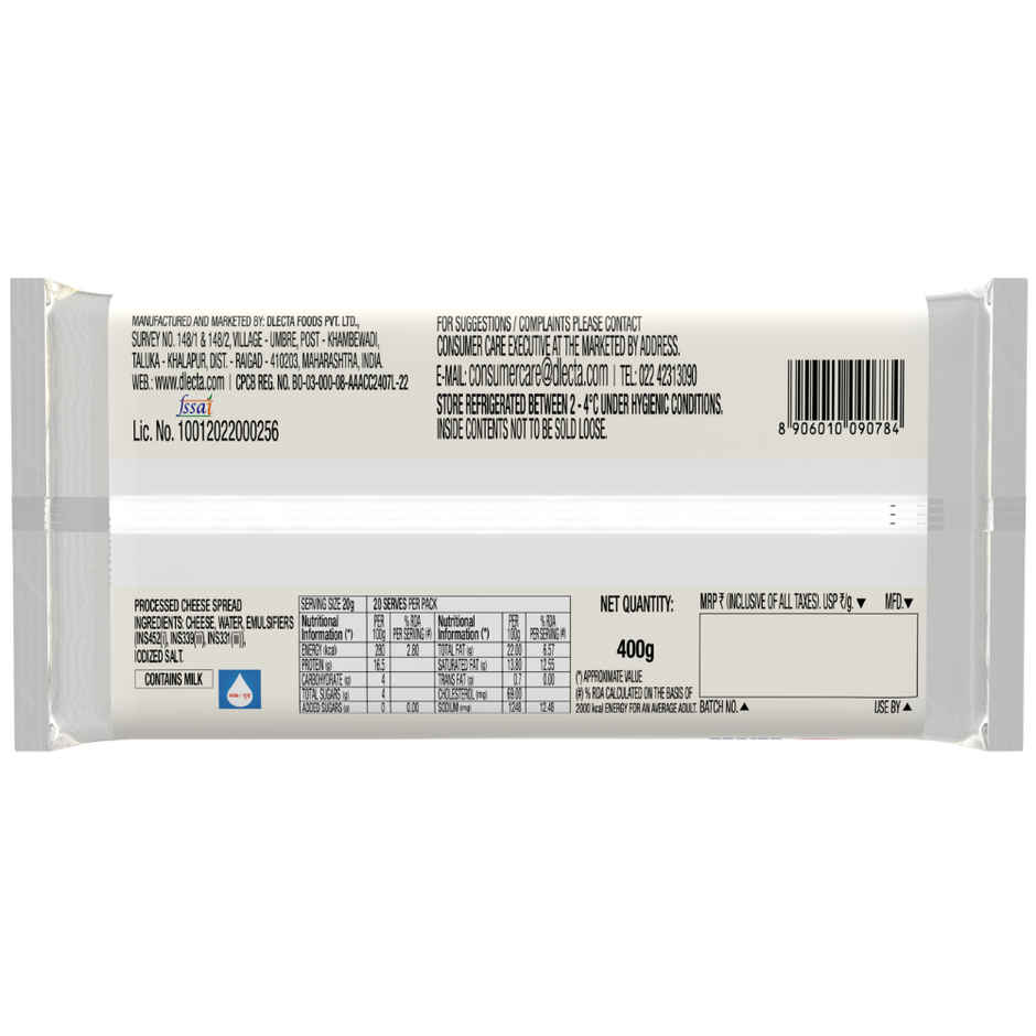 D'lecta Cheese Slices