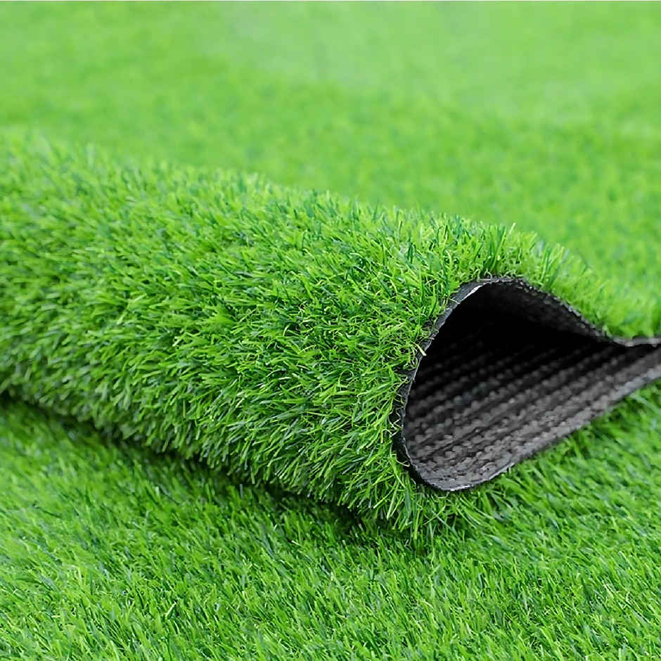 Zamia Artificial Grass | 35 mm Dual Layer Lawn & Balcony Mat | 2x4 ft | By Nurturing Green