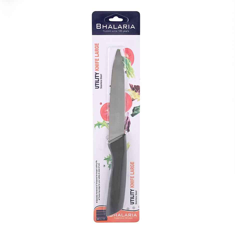 Bhalaria Stainless Steel Utility Knife | Food Safe | 22 cm