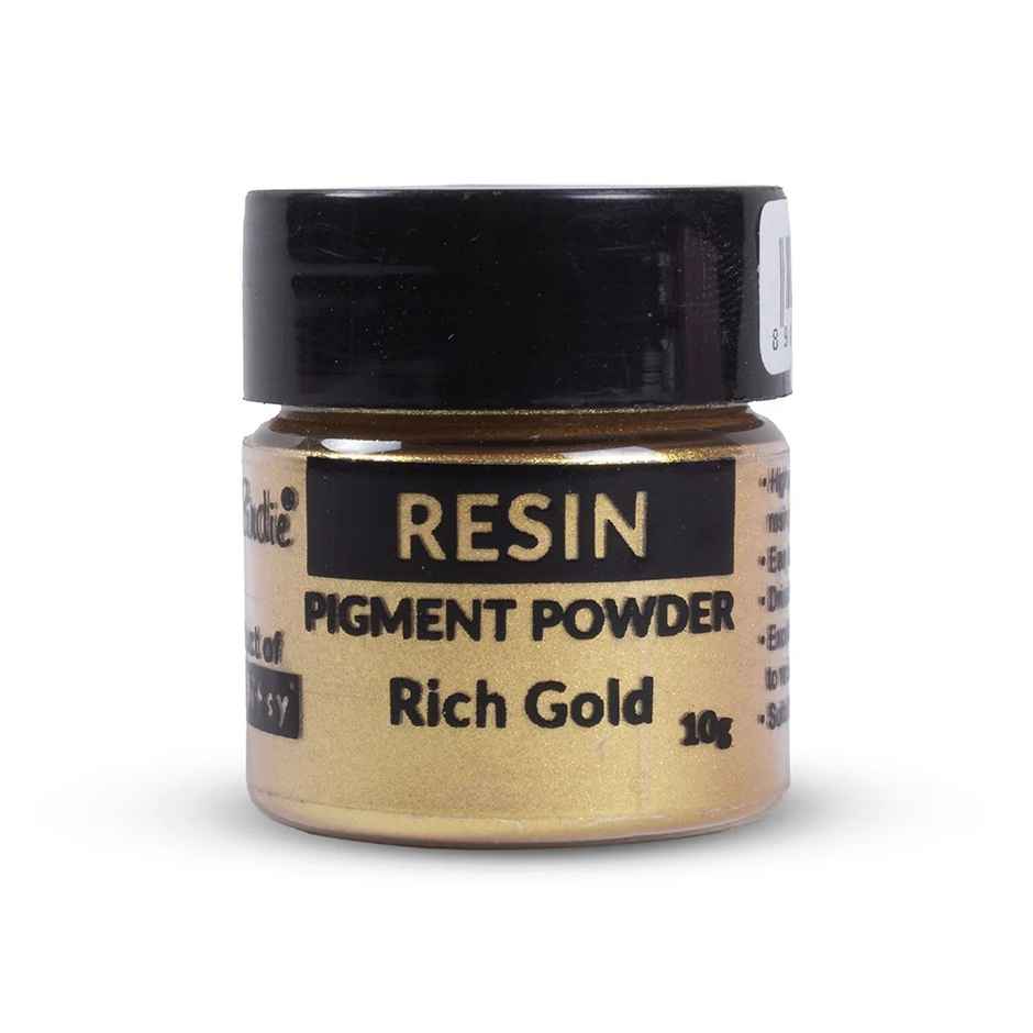Itsy Bitsy Resin Pigment Powder Rich Gold 10 gms Bottle LB