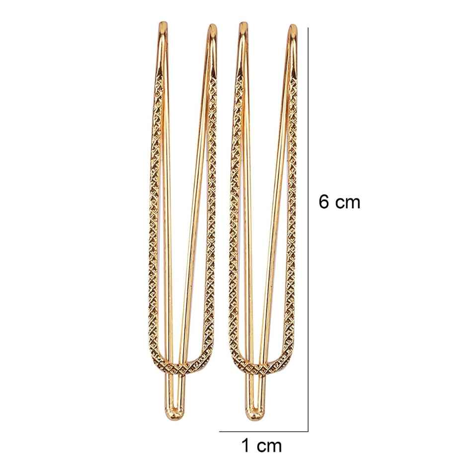 SE7EN Fancy Saree Pins | Golden