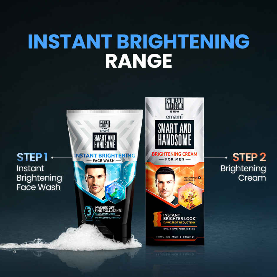 Smart And Handsome Face Wash | Instant Brightening | Instant Freshness
