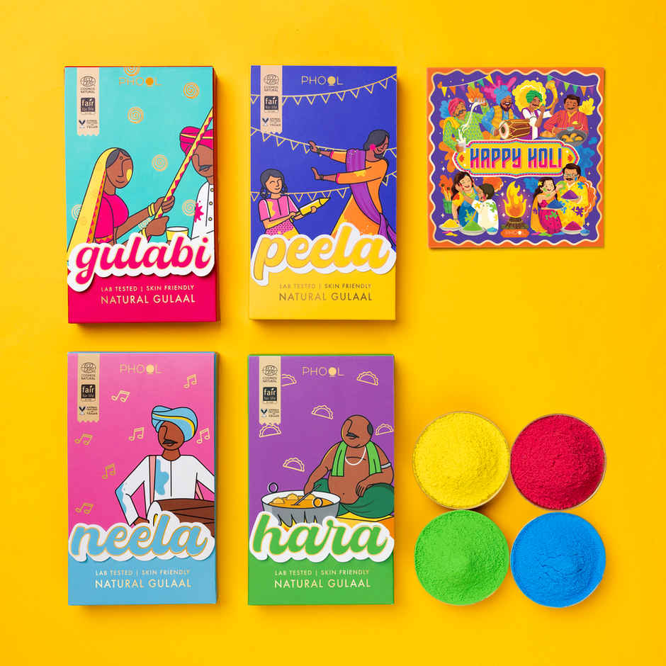 Holi Natural GulalMulticolour Gulal