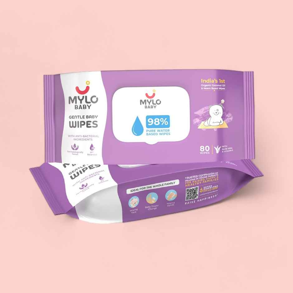 Mylo Baby Wipes With Lid