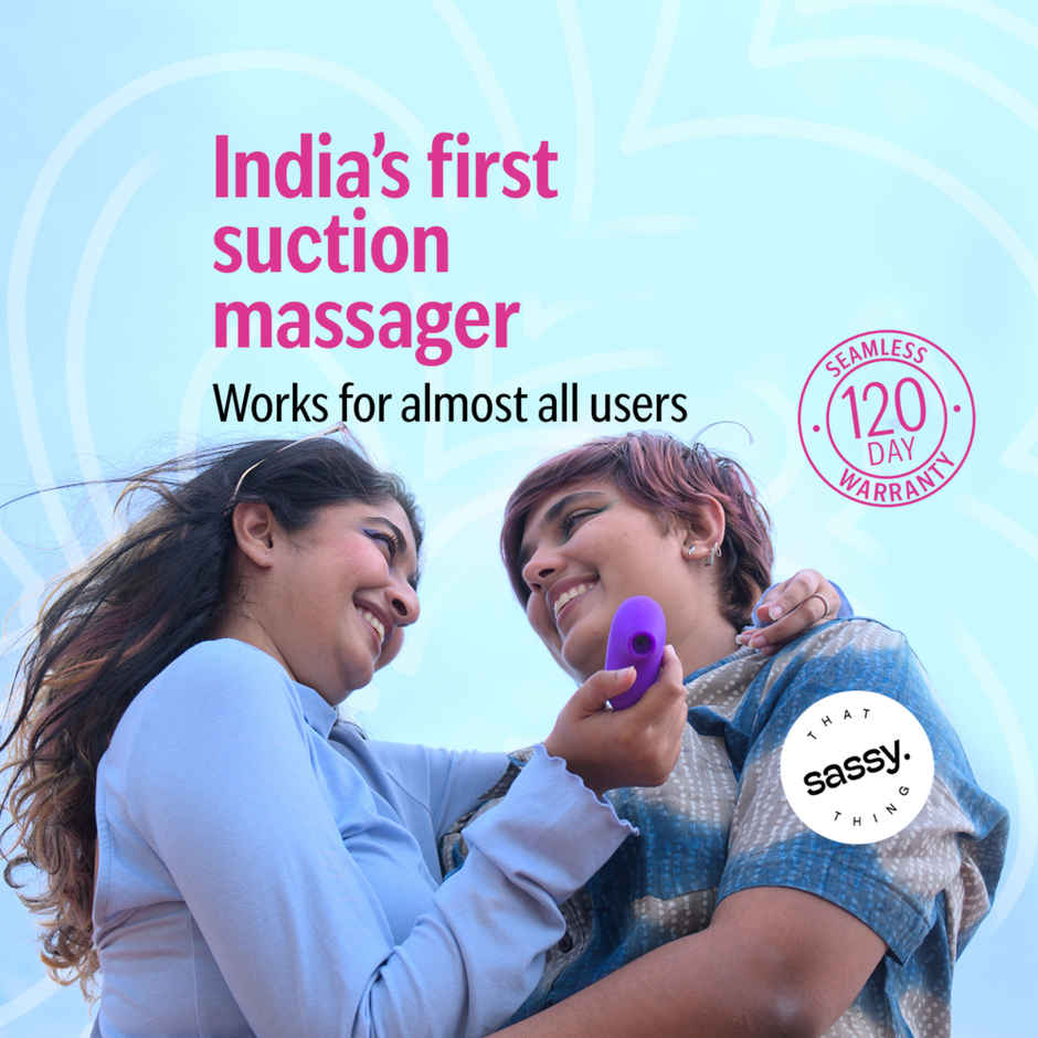 That Sassy Thing Lit Personal Massager With Suction Tech For Women - Hot Pink