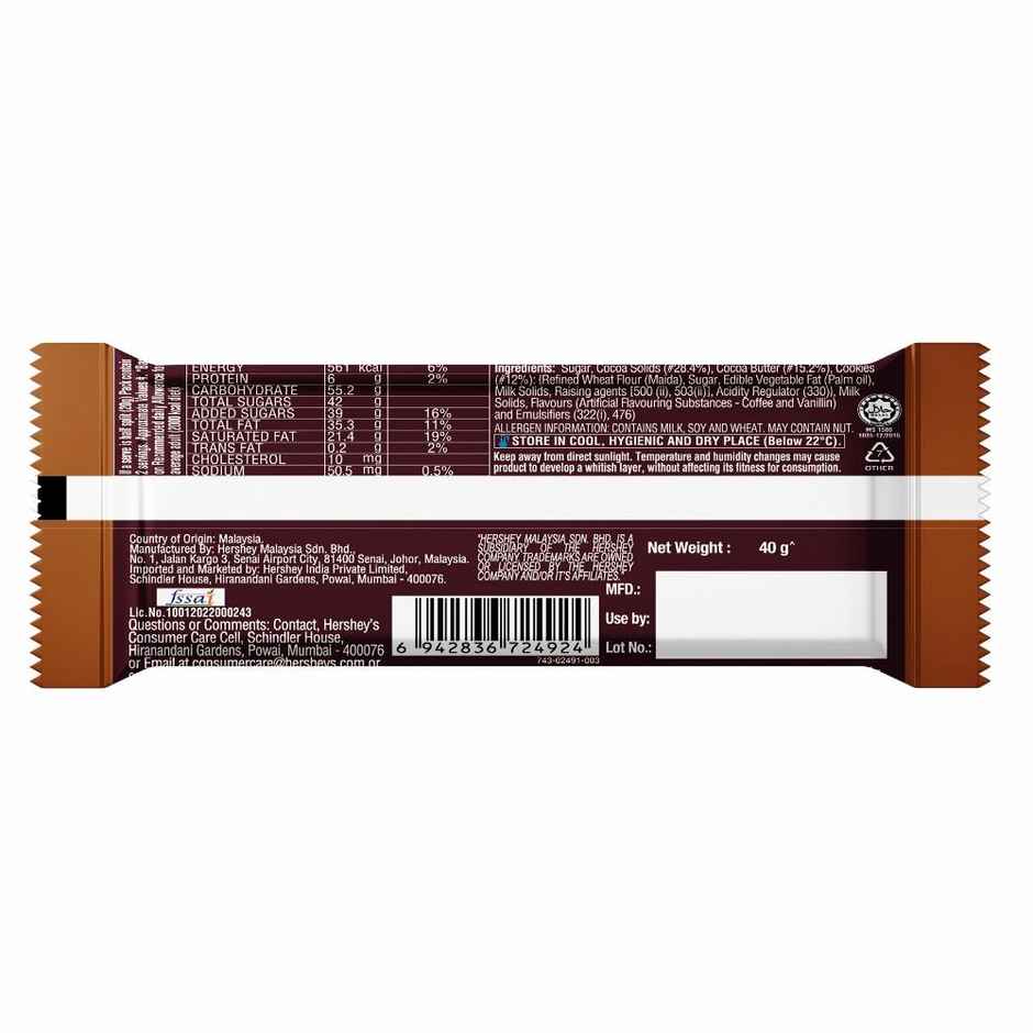 Hershey's Bars Dark N Rich Coffee Flavor