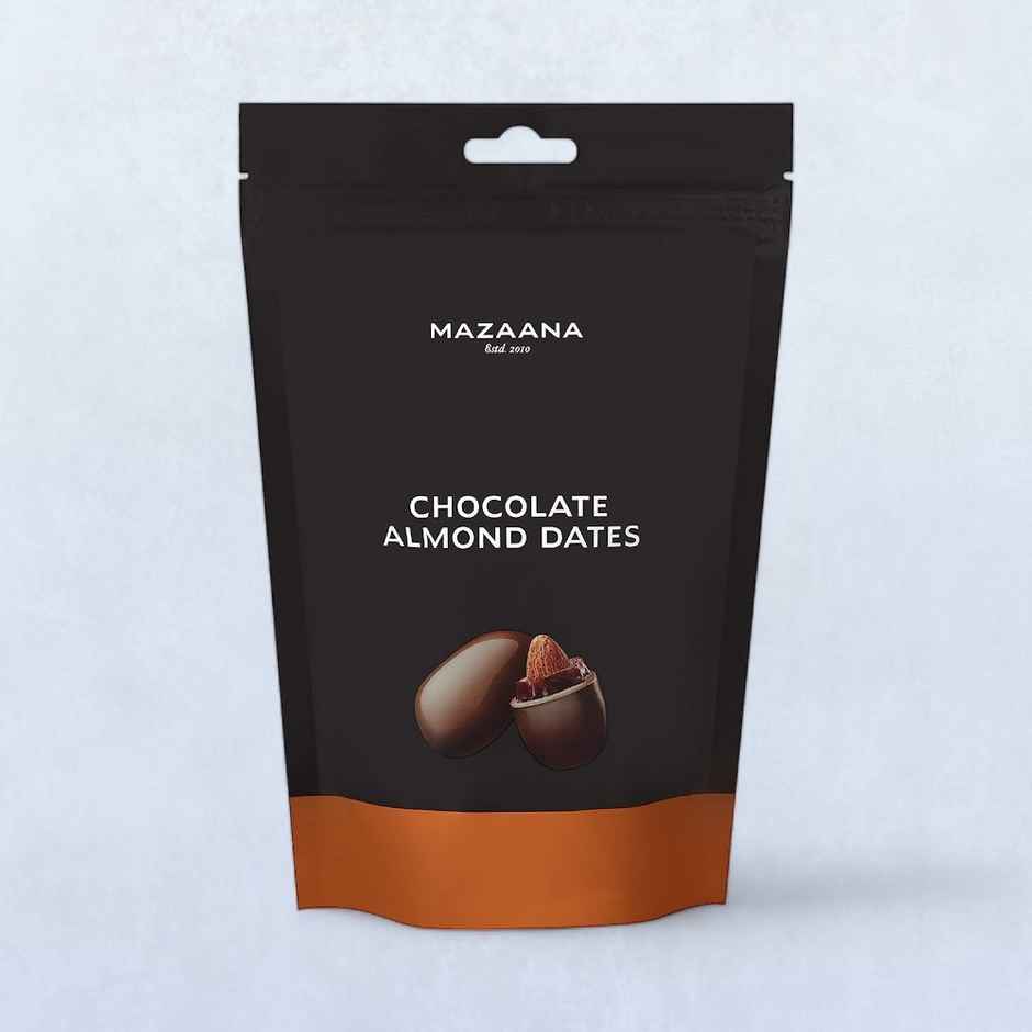 Mazaana Chocolate Almond Dates Standee Pouch