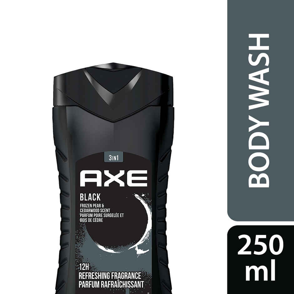 Axe Black 3-in-1 Body,Face & Hair Wash | For Men