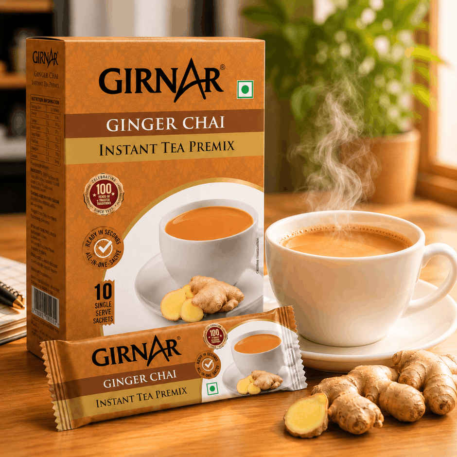 Girnar Ginger Chai Instant Tea Premix