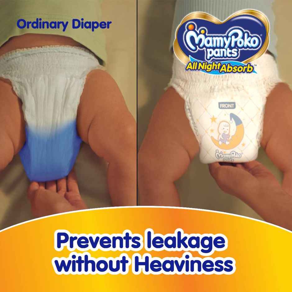 Mamypoko All Night Absorb Pant Style Diaper | XS | 62 pcs
