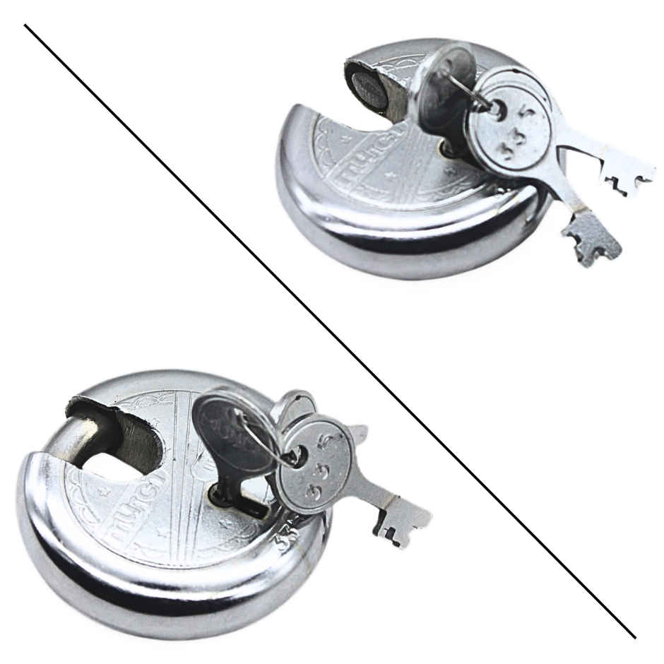 Se7en Disc Padlock With 3 Keys -75 Mm