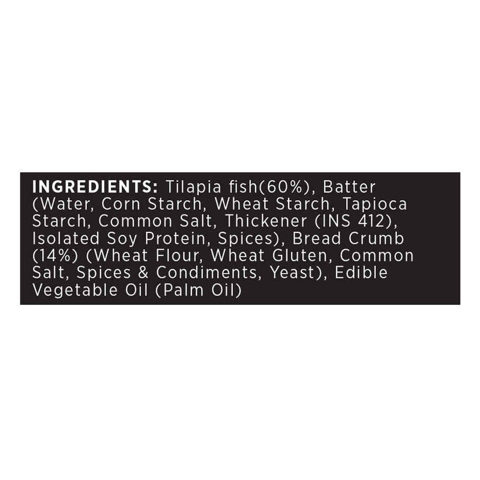 Gadre Tilapia Fish Fingers | No Added Preservatives | Frozen Seafood | Ready To Fry Non Veg Snack