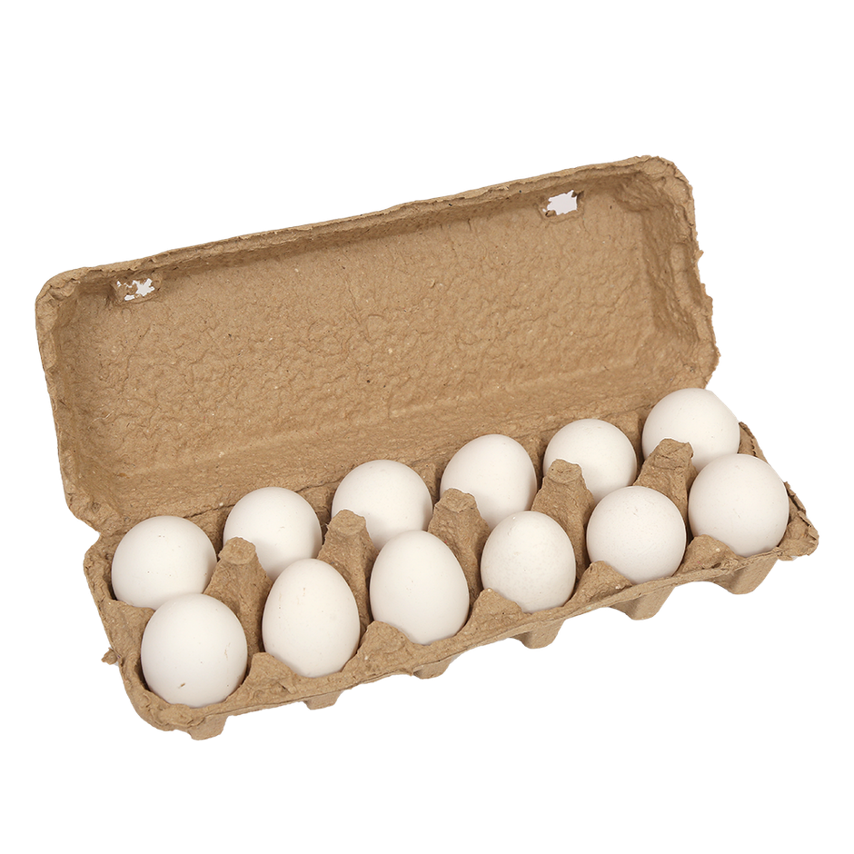 Fresh White Eggs
