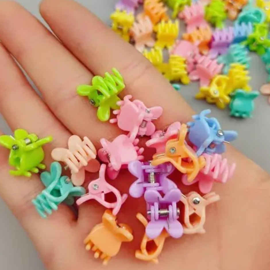 Se7en Mini Hair Clips | Light Pastel Shades | Assorted