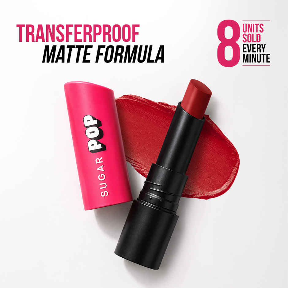 SUGAR POP Ultrastay Transferproof Lipstick | 07 Ruby Red