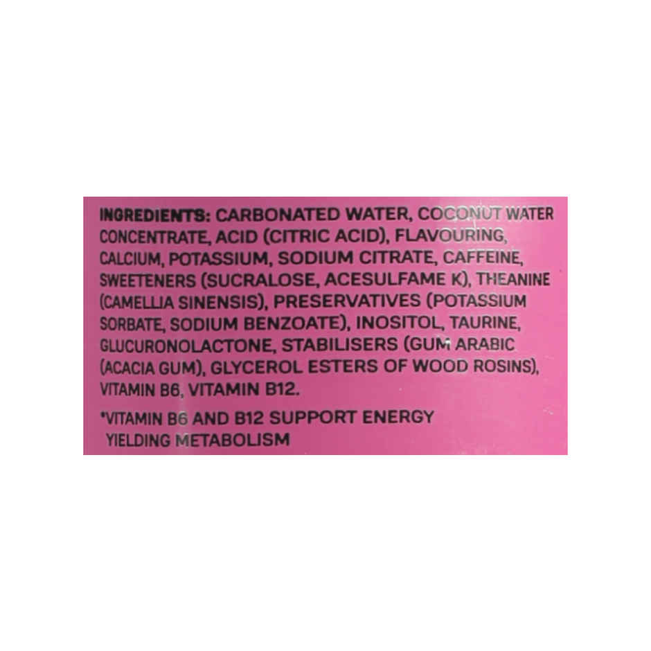 Prime Hydration Strawberry and Watermelon Energy Drink