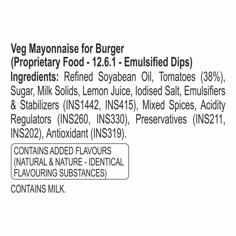 Dr. Oetker Fun Foods Veg Mayo Burger