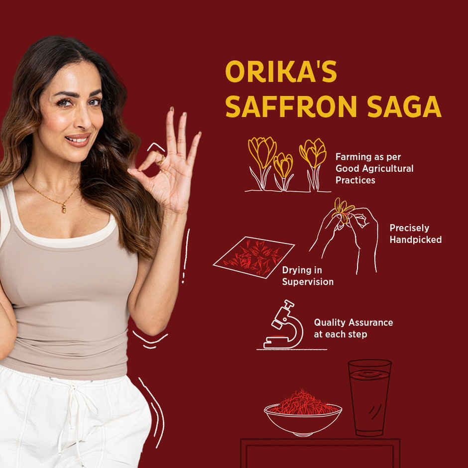 Orika Kashmiri Pampore Saffron | Kesar
