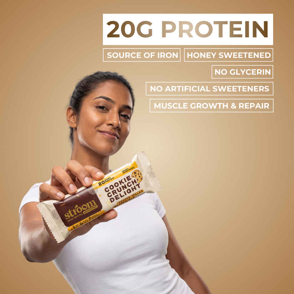 Stroom Cookie Crunch Delight 20g Protein Bars