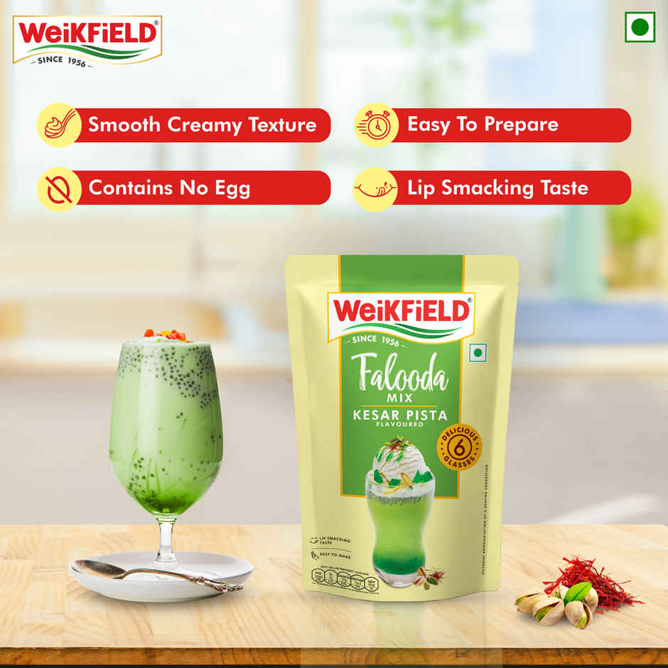 Weikfield Falooda Mix Kesar Pista Flavour