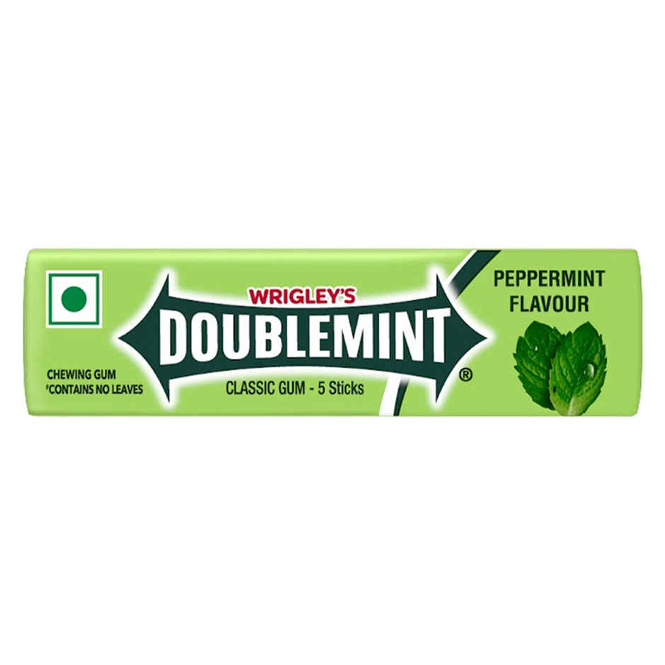 Doublemint Peppermint Flavour Classic Chewing Gum Combo