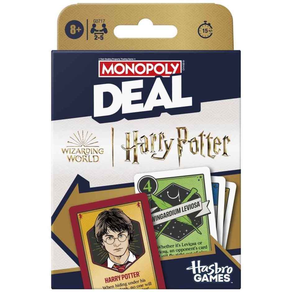 Hasbro Monopoly Deal Harry Potter Card Game