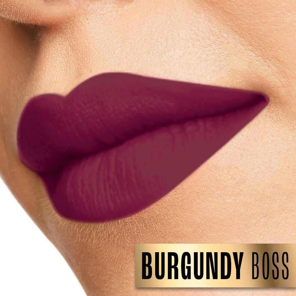 Lakme Absolute Beyond Matte Lip 501 Burgundy Boss