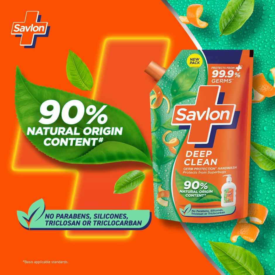 Savlon Deep Clean Liquid Handwash Refill Pouch